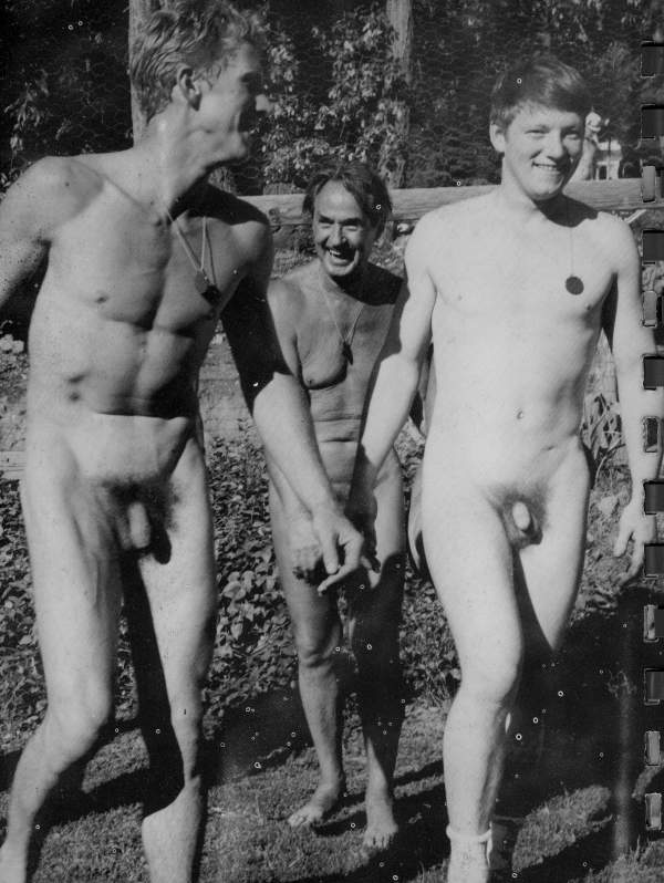 a group of naked guys